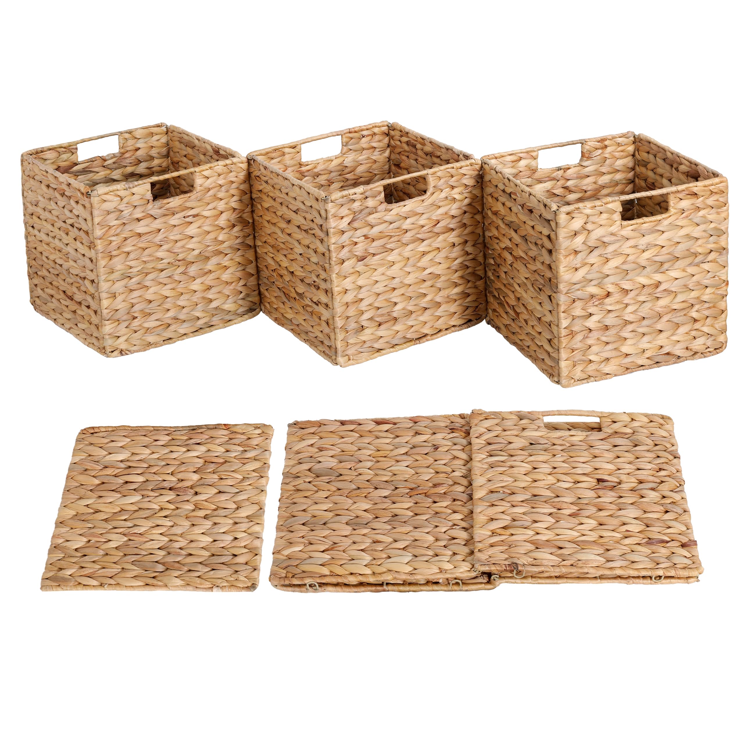 DINGTAI sturdy metal frame foldable basket supports daily use.