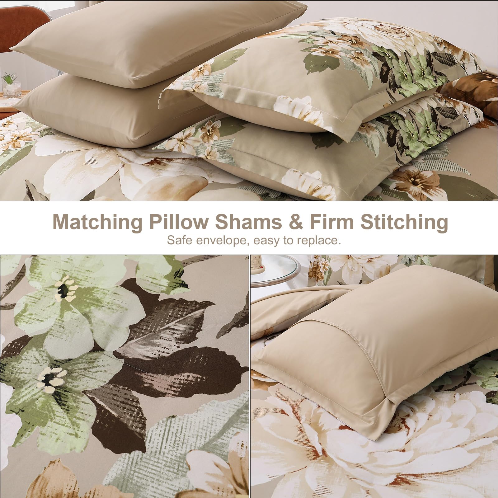 Dintszyayue pillow shams 20x36 offer a polished, cohesive bedding display.
