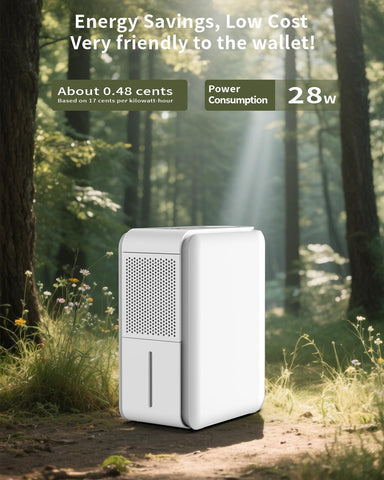 DINZAN compact design fits small bedrooms and desks.