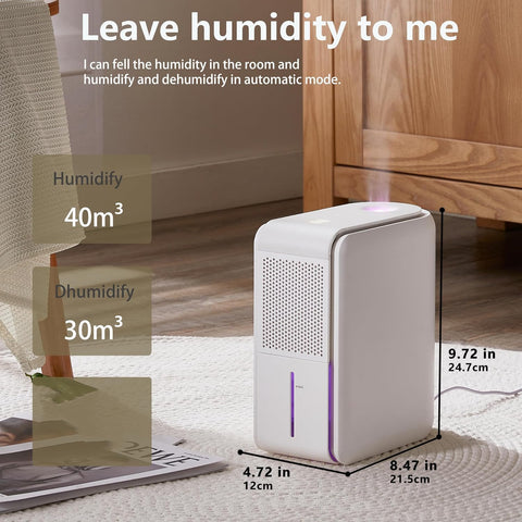 DINZAN water tank full indicator helps prevent spills.