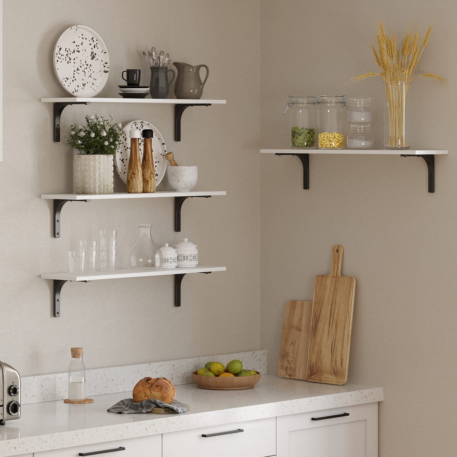 DINZI LVJ bathroom wall shelf for towels and essentials