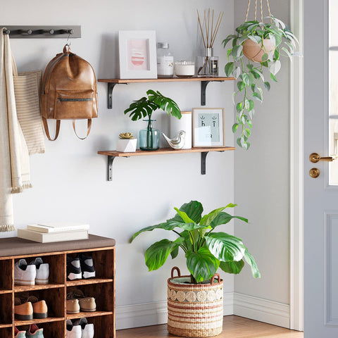 DINZI LVJ durable wall shelves resist deformation over time.