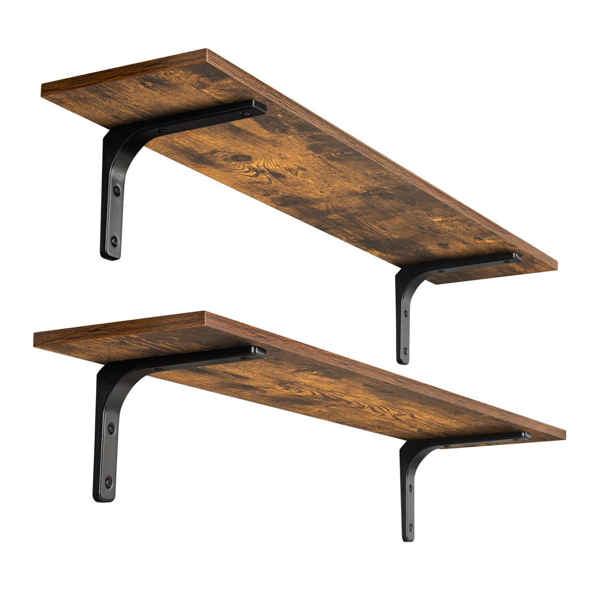 DINZI LVJ long wall shelves 39.4-inch assembly for organized living spaces.