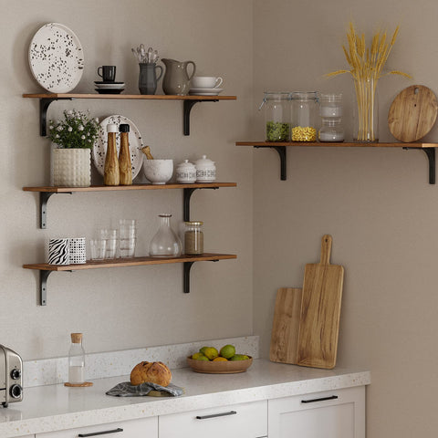 DINZI LVJ display shelves for plants, photos, and keepsakes.
