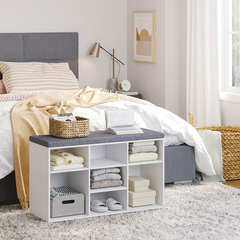 DINZI LVJ adjustable shelves adapt to boots or baskets for flexible organization