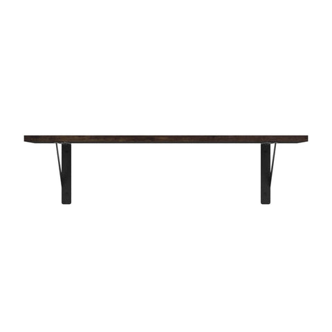 DINZI LVJ two-pack wall shelves maximize vertical storage without clutter.