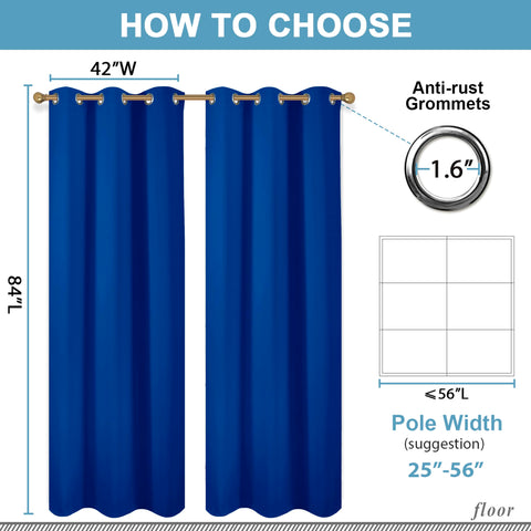 Diraysid Royal Blue grommet close-up shows durable polyester fabric.