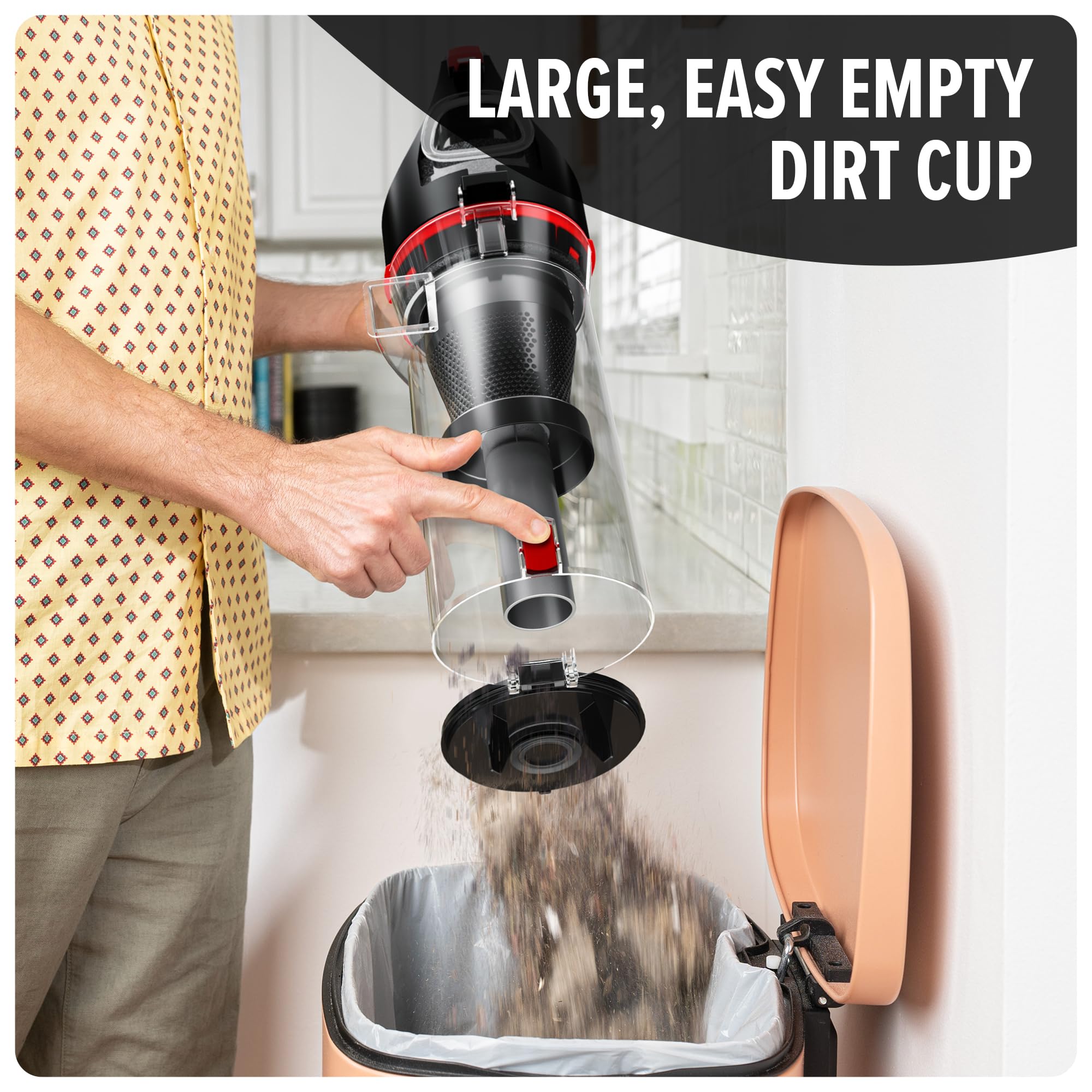 Dirt Devil 11-inch 2-in-1 Crevice/Dusting Brush reaches crevices