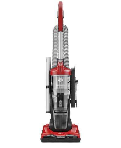 Dirt Devil Endura Reach upright vacuum with extended wand for high and hard-to-reach surfaces.