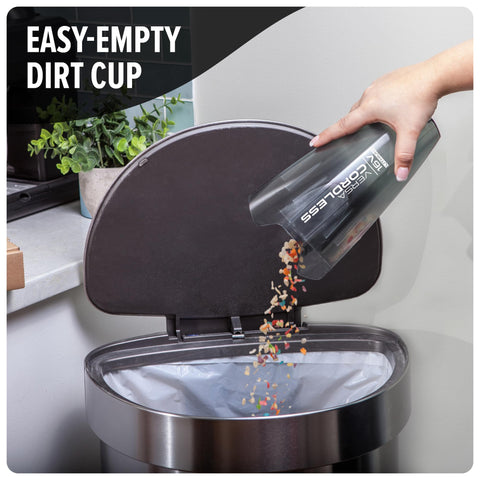 Dirt Devil Versa Stick ideal for dog beds and pet messes around home