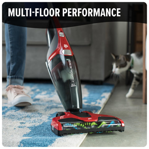 Dirt Devil Versa Stick shows lightweight design for effortless whole-home cleaning