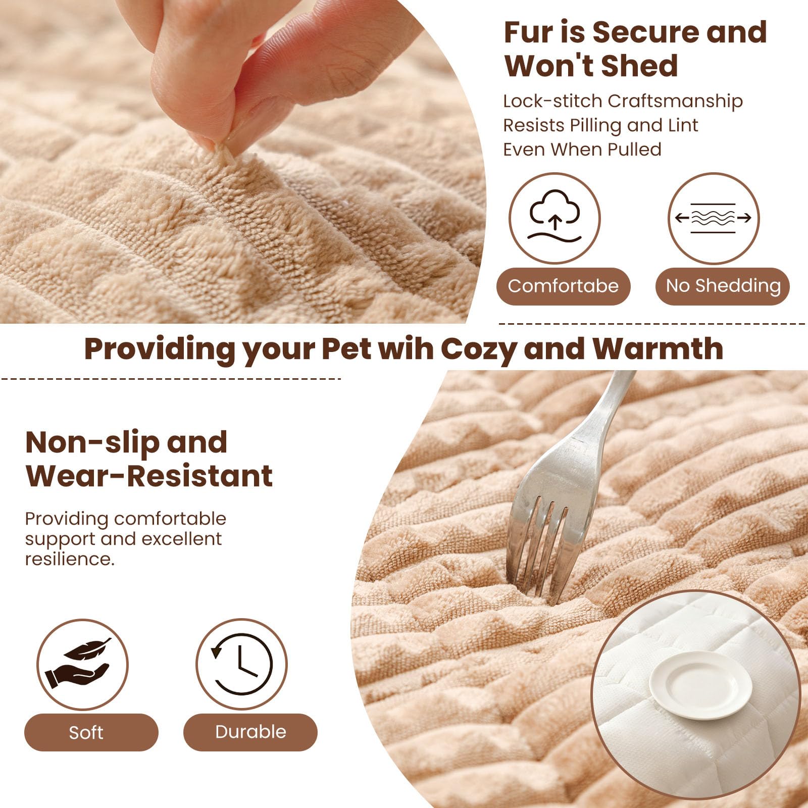 Disayu couch cover protects sofa surfaces from scratches and stains.