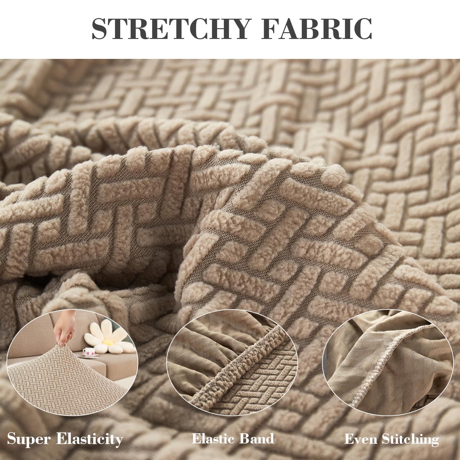 Disayu light coffee color closeup enhances a cozy home atmosphere.