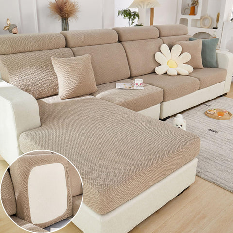 Disayu sectional couch coverage highlights universal fit and wrinkle resistance.