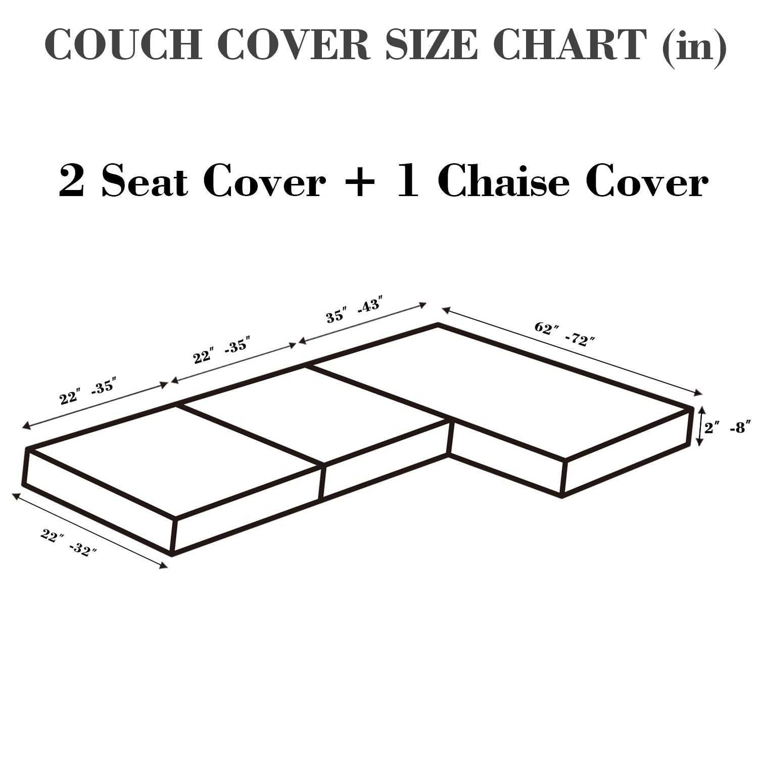 Disayu stretch fit sofa cover for secure, snug seating