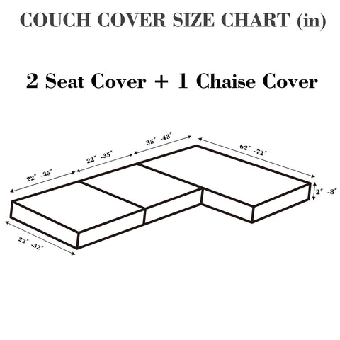 Disayu stretch fit sofa cover for secure, snug seating