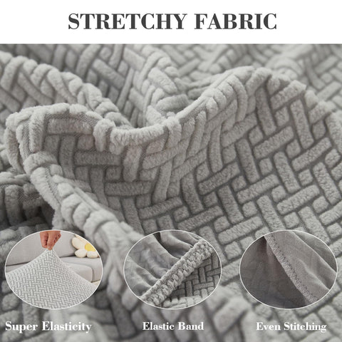 Disayu wrinkle-resistant fabric keeps sofa looking tidy.