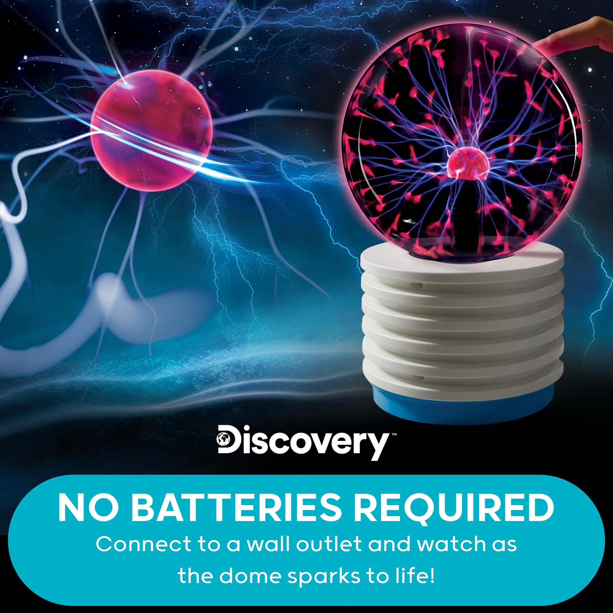 Discovery Plasma Globe is a thoughtful gift for teens and curious minds