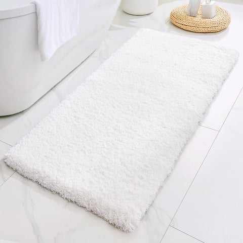 Anti-slip design enhances safety on damp bathroom surfaces.
