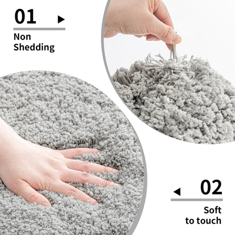 Disolla grey rug color options shown to fit various decors.