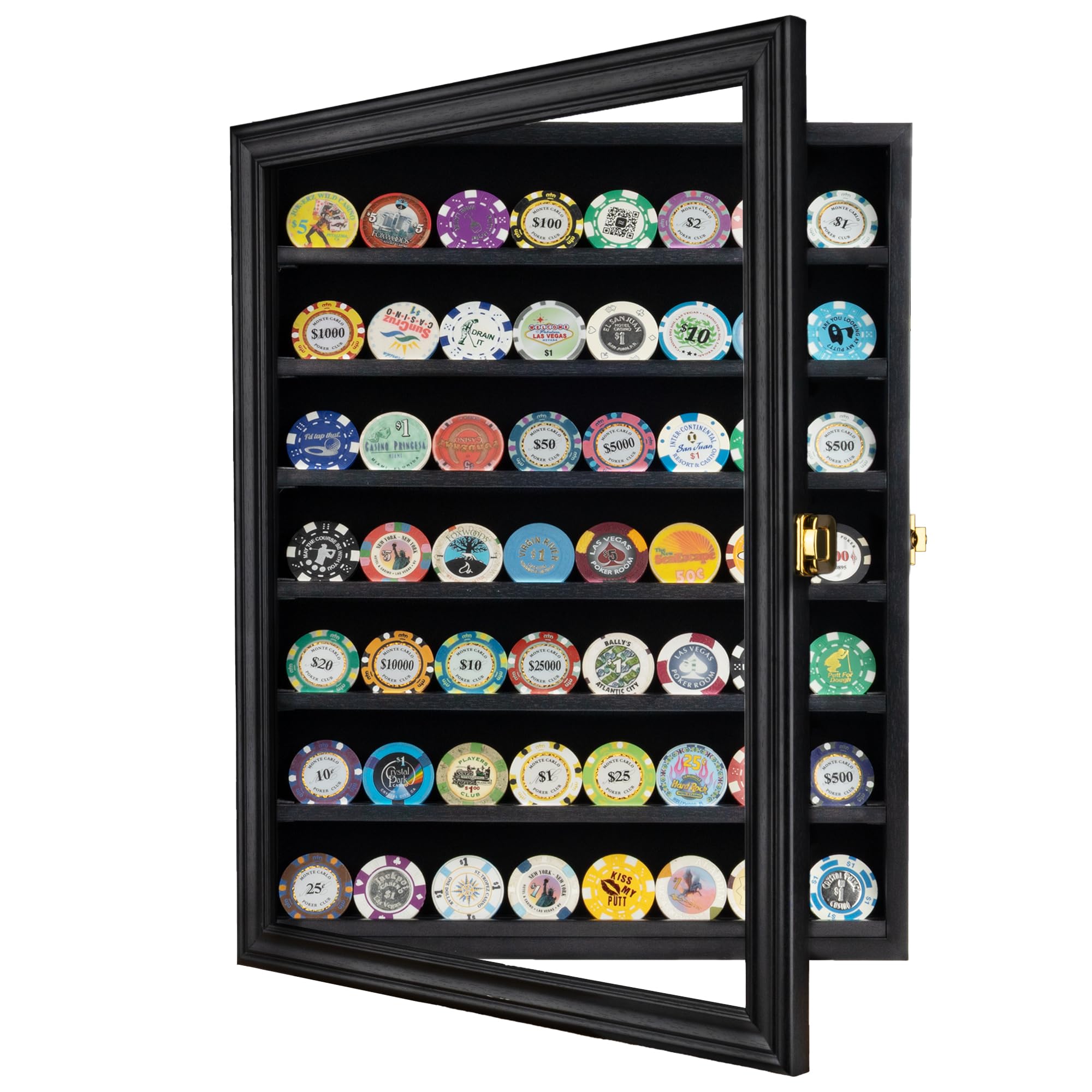 DisplayGifts wall-mount brackets enable space-saving setup on a wall.