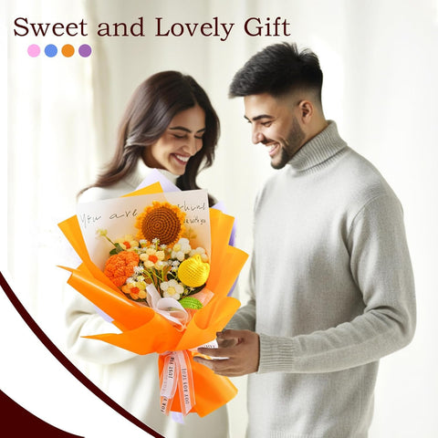 Disracker ready-to-gift bouquet on display adds instant charm to celebrations.