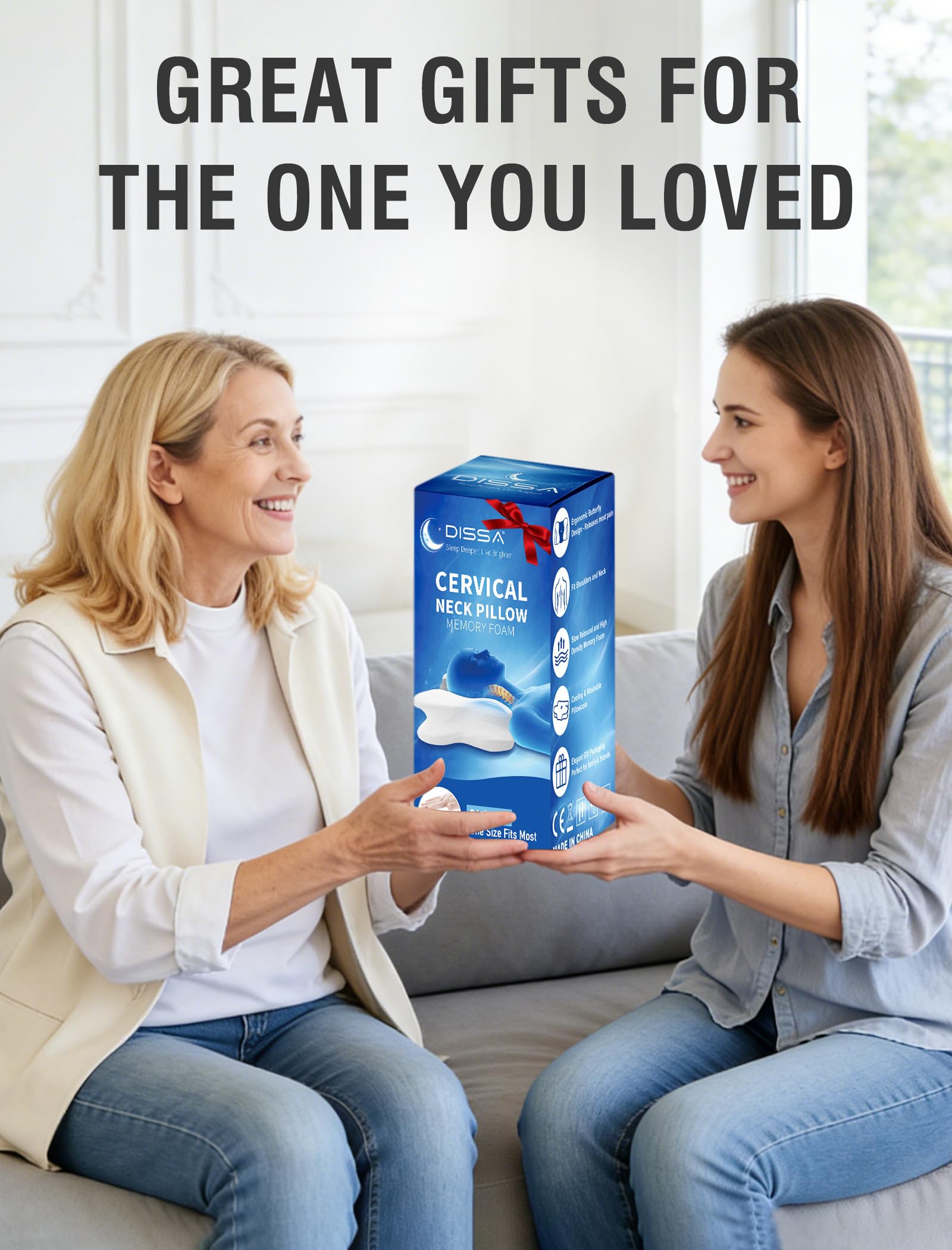 DISSA gift-ready packaging emphasizes wellness-focused sleep support