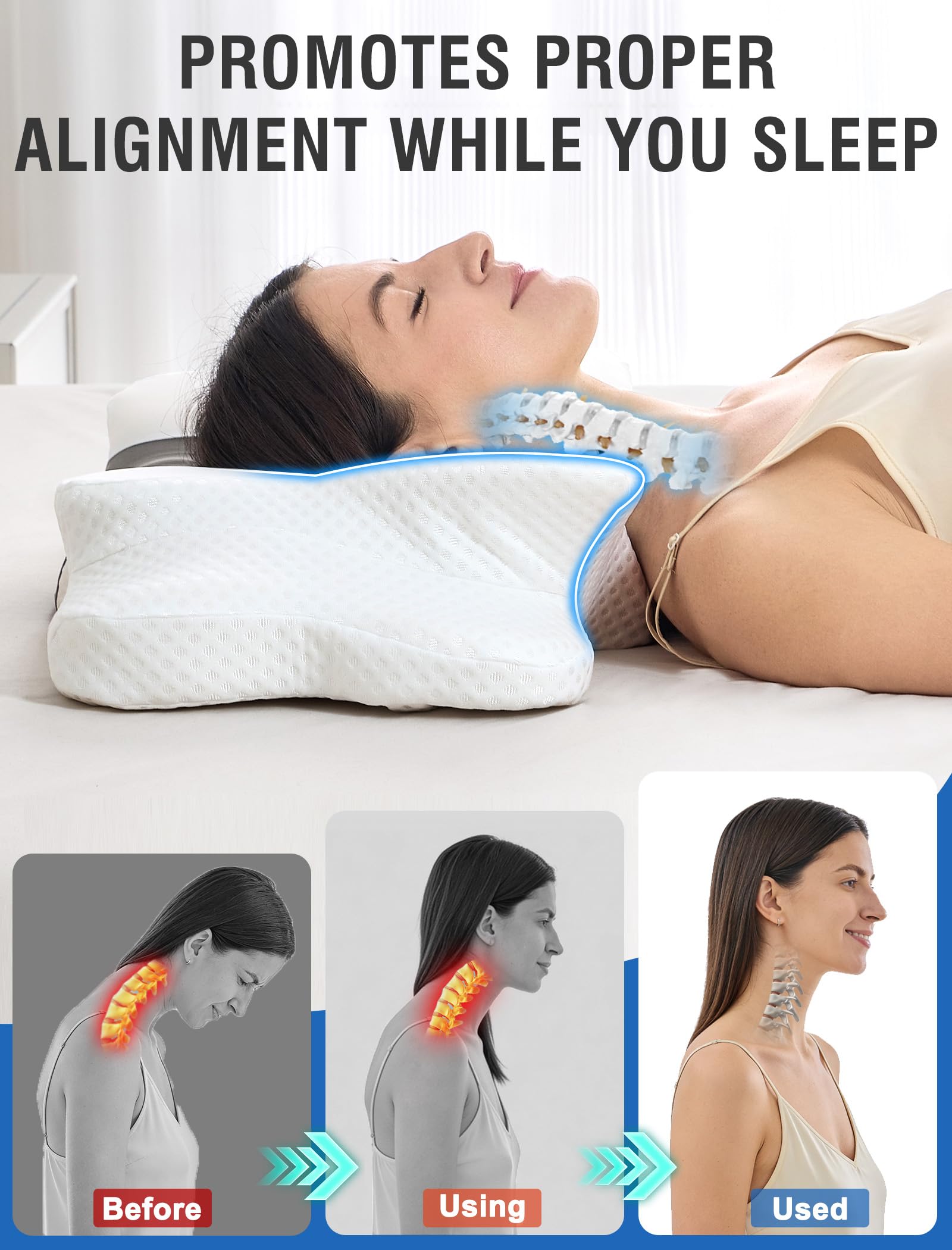DISSA memory foam closeup reveals cloud-like feel and durable structure