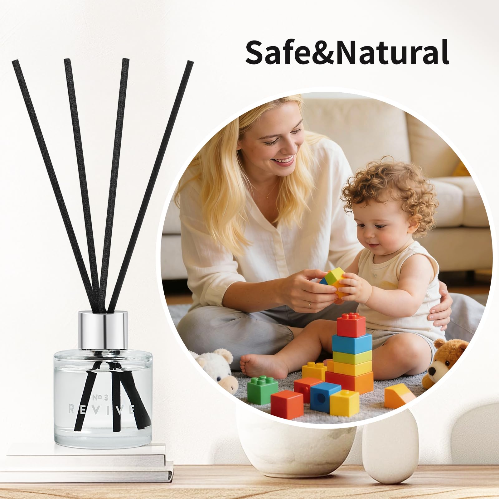 DIUFJAG fiber sticks ensure even diffusion and longer-lasting fragrance
