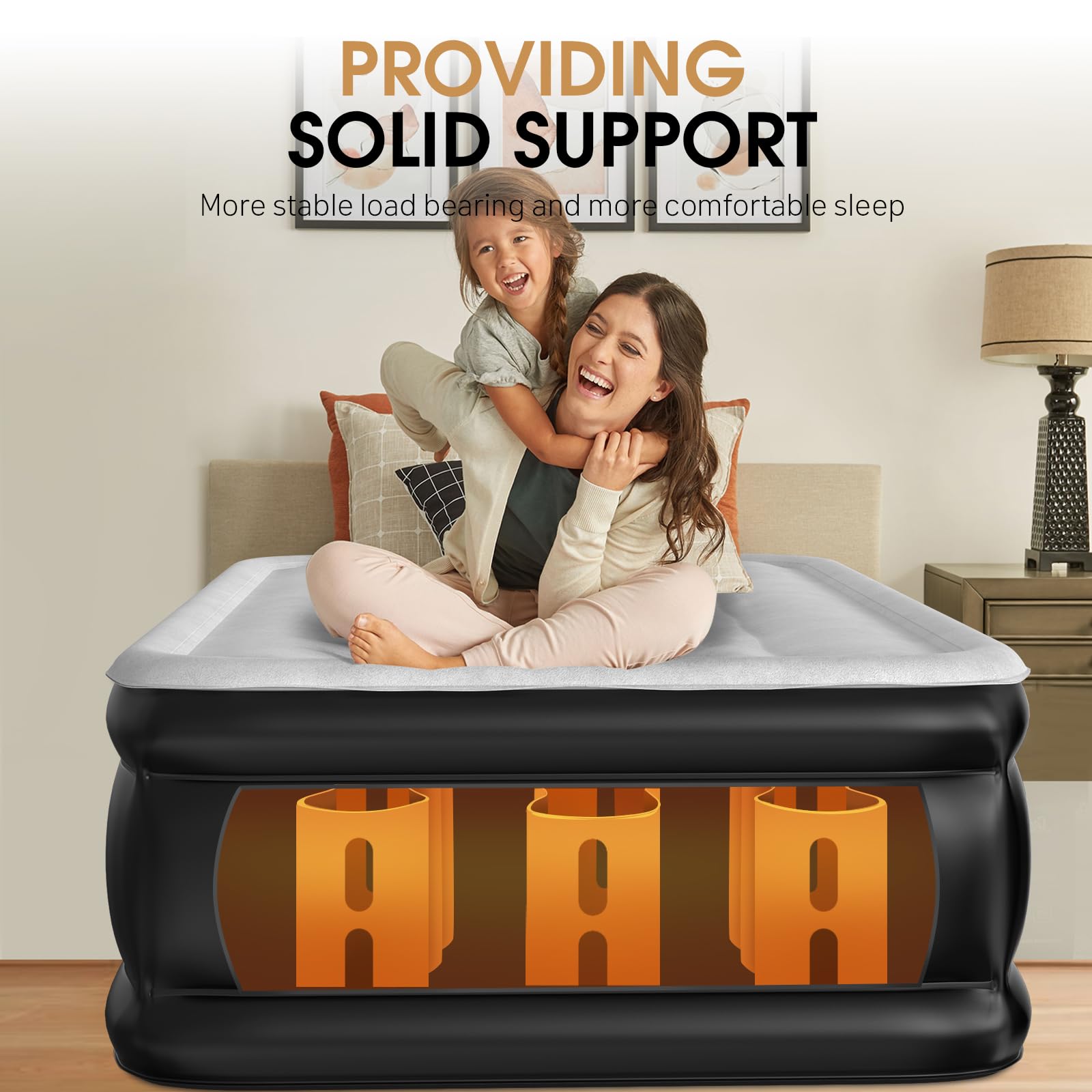 DIVON mattress dimensions 75 by 39 by 18 inches for roomy sleeping space