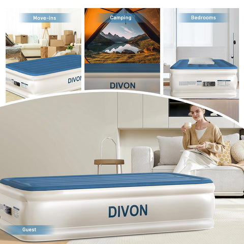 DIVON camping scene shows versatile use away from home.