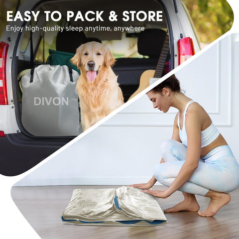 DIVON guest-ready setup suitable for indoor and outdoor use.