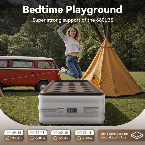 DIVON includes a carrying bag for travel and camping.