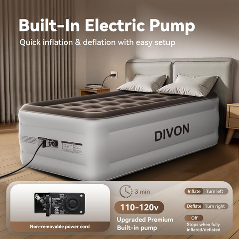 DIVON flocked surface is waterproof and easy to clean.
