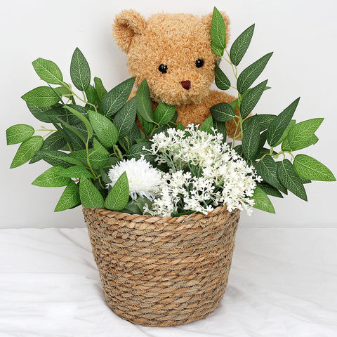 DIYDOFUN garland option with Italian ruscus for lush party decor