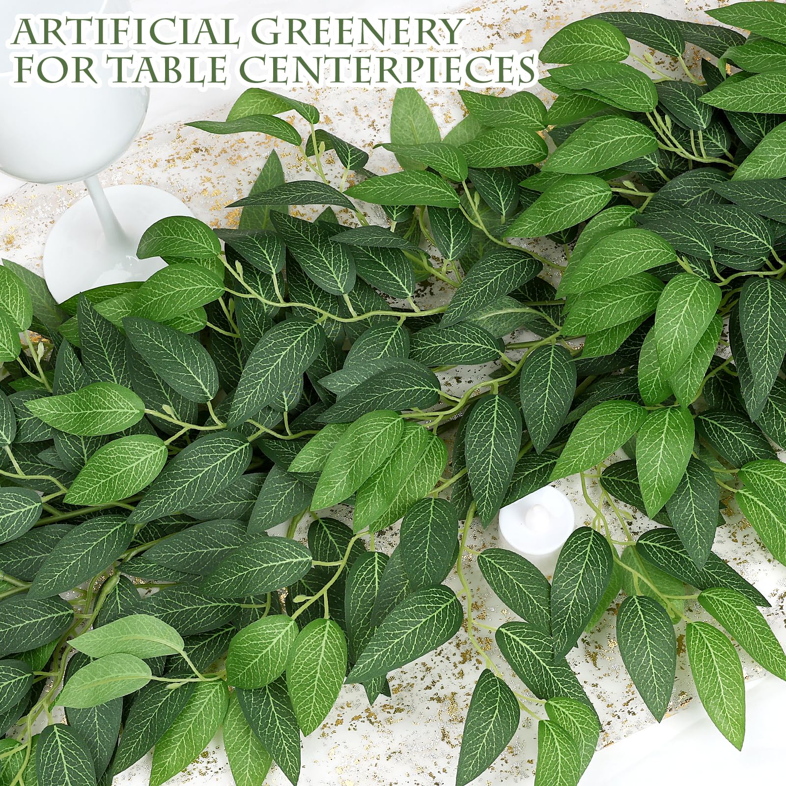 DIYDOFUN vase filler Italian ruscus adds texture and depth