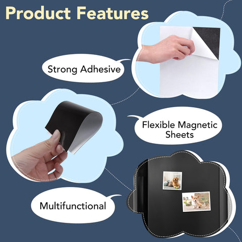 Diymag flexible magnetic sheets add decorative touches at home or cafe.
