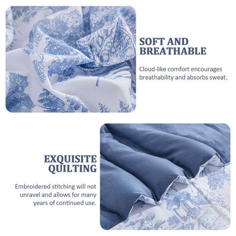 DJY high-density stitching maintains neat corners and prevents shifting in king set.