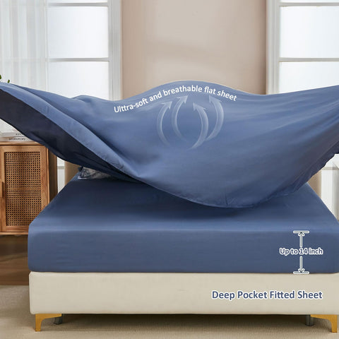 DJY microfiber softness delivers smooth, breathable comfort for year-round sleep.