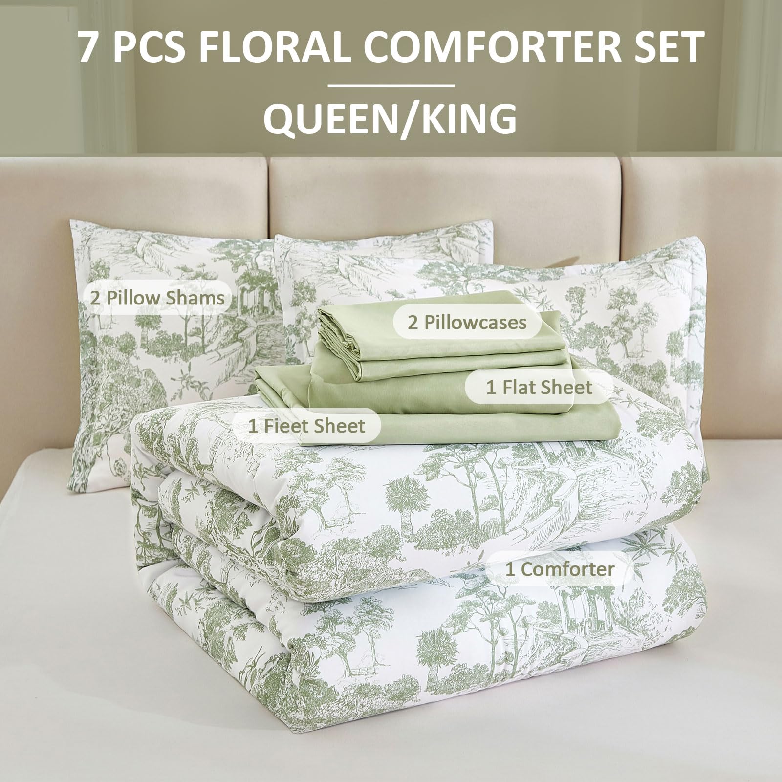 DJY Sage Green packaging vacuum sealed saves space and reveals full set.