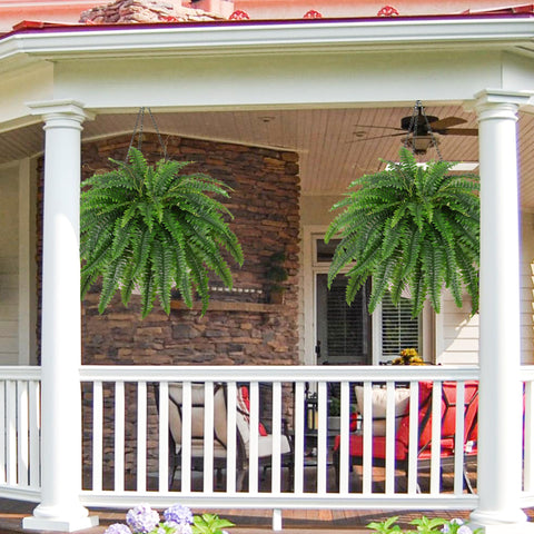 Dkaltm easy-clean fern dust-wipe keeps its fresh look.