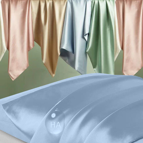 DKBslik silk pillowcase cooling comfort highlights breathable fabric for hot nights
