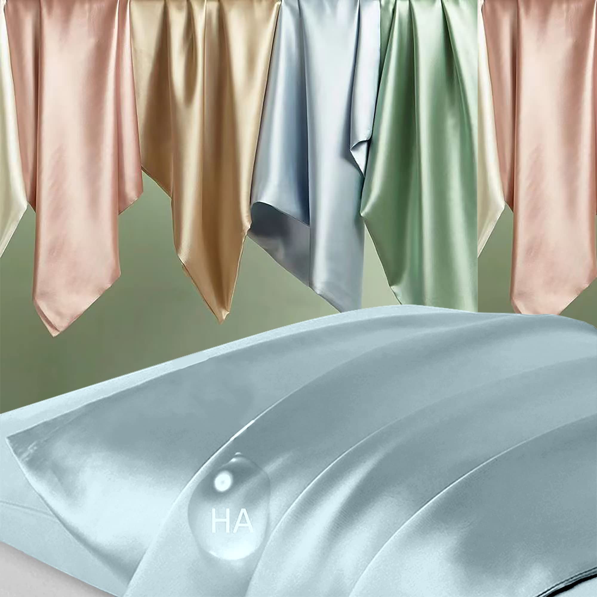 DKBslik pillowcase demonstrates hair-friendly surface reducing friction