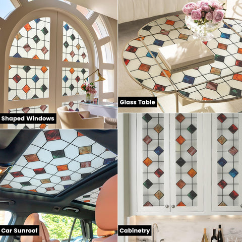 DKTIE easy removal leaves no marks on glass