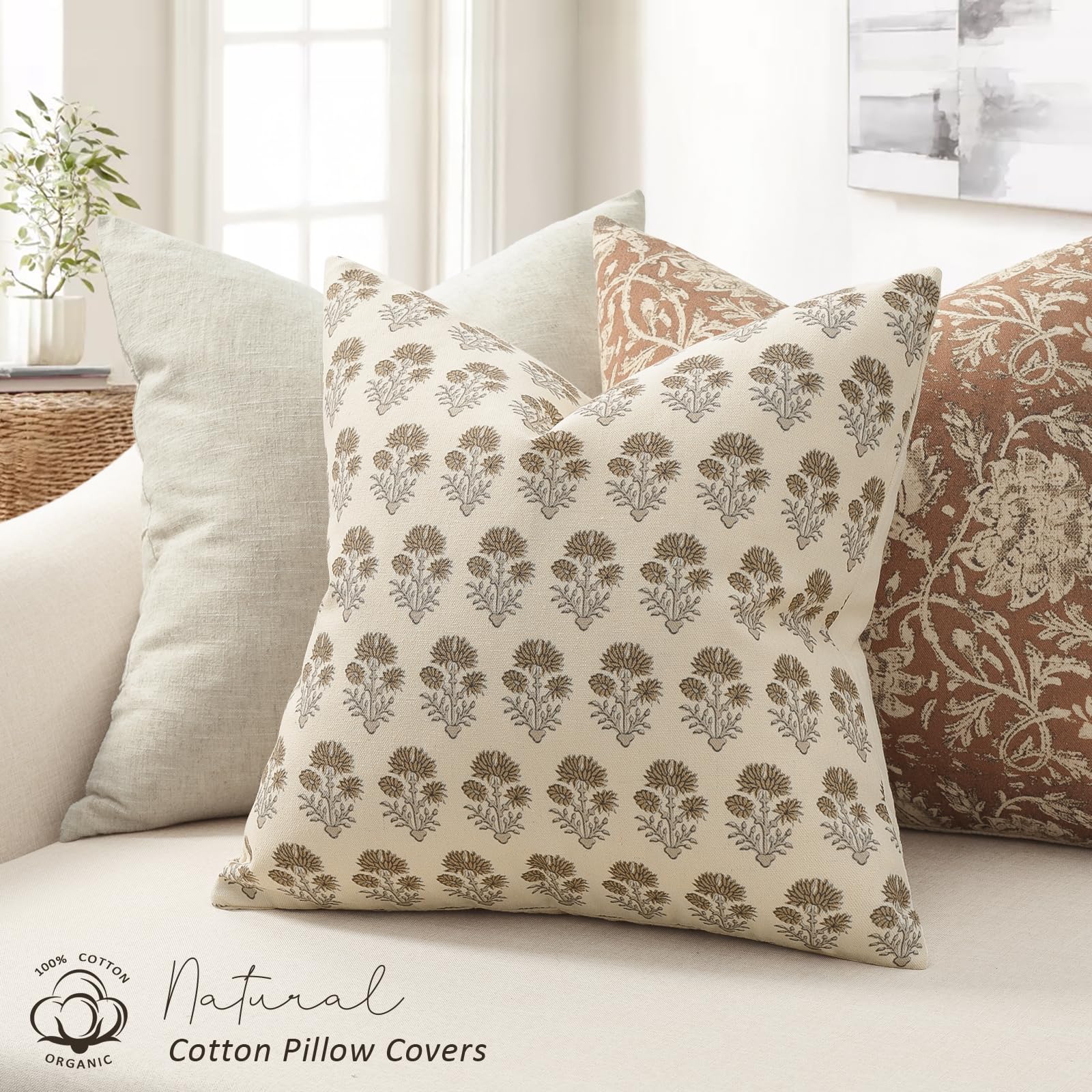 DKwizme Farmhouse Floral Pattern Detail—vintage design blends cottage charm with modern decor.