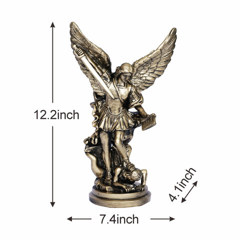 Dlfghos Archangel statue care tips; keep surface pristine with gentle cleaning.