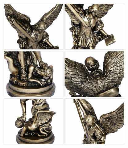 Dlfghos St Michael display ideas; versatile decor for home, office, or library.