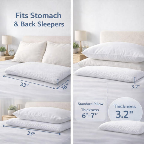 DLIGHT BD Slim dual-cover closeup with cool-touch and rayon sides for comfort