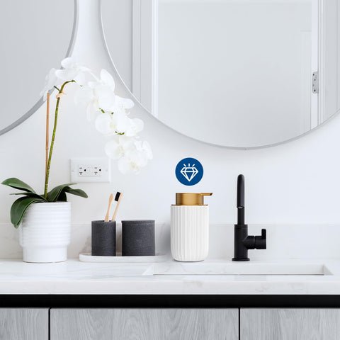 Dlirho bathroom and kitchen decor that blends with modern interiors.