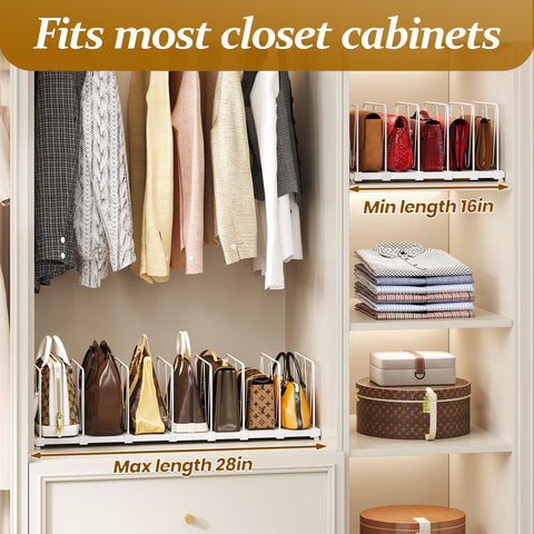 Dmevkic white iron design suits closets, cabinets, and walk-in spaces.